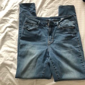 Old Navy high-rise rockstar jeans size 8 tall